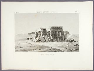 Item #28510 Koum Omboû (Ombos).Vue du Grand Temple. DESCRIPTION DE L'EGYPTE