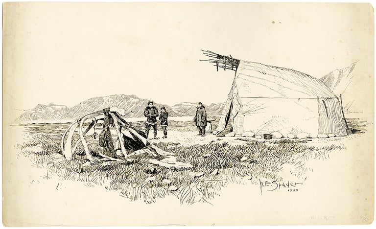 Item #28802 [Sixty-two Original Ink Drawings Illustrating the Harriman Alaska Expedition, 1899]. William Edgar SPADER.