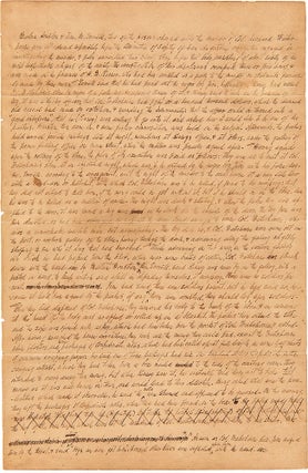 [Autograph Document, Signed, Regarding Testimony in the Murder Case of Richard E. Waterhouse of San Augustine, Texas].