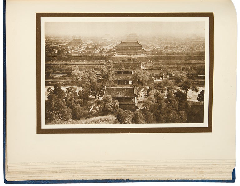 Item #29413 The Pageant of Peking. Comprising Sixty-six Vandyck Photogravures of Peking and Environs ... With an Introduction by Putnam Weale. Descriptive notes by S. Coulie. Donald MENNIE, photographer.