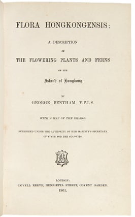 Item #29444 Flora Hongkongensis: A Description of the Flowering Plants and Ferns of the Island of...