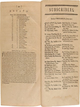 A Collection of the Statutes of the Parliament of England in Force in the State of North-Carolina
