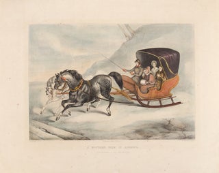 Item #29713 A Winter's Ride in America. J. M. BURBANK, d. 1873