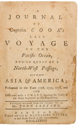 Item #30272 A Journal of Captain Cook's Last Voyage to the Pacific Ocean, and in Quest of a...