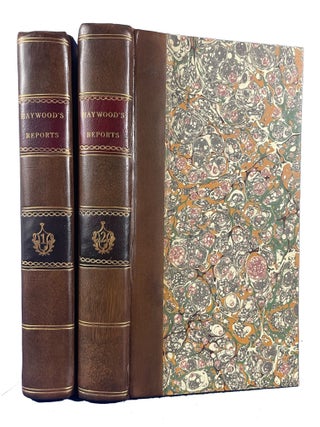 Reports of Cases Adjudged in the Superior Courts of Law and Equity of North Carolina Vol. i[-ii]. From the Year 1789, to the Year 1798