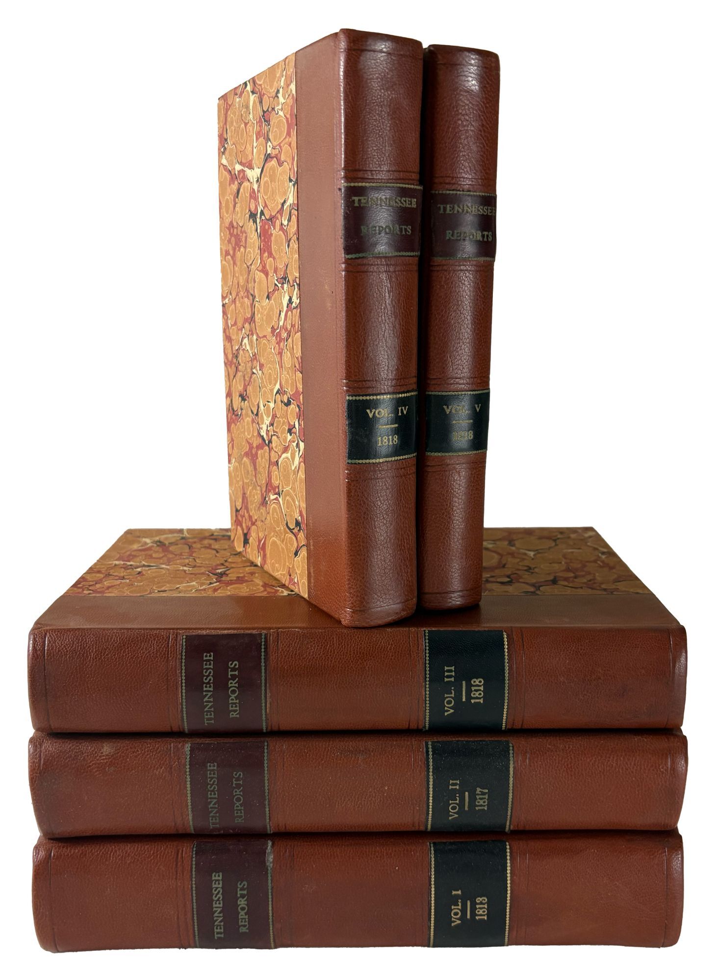 Five Volumes of Reports on Various Law Cases from 1794 to 1817 in the ...