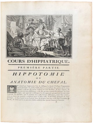 Cours d'hippiatrique, ou trait&eacute; complet de la m&eacute;decine des chevaux