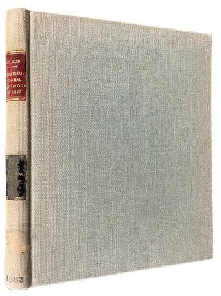 Journal of the Constitutional Convention of the State of Oregon, Held at Salem, Commencing August 17, 1857. [together with] The Constitution Adopted by the People, November 9, 1857