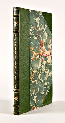 Item #33512 The Charter, Constitution and By-Laws, of the Cincinnati Horticultural Society, with...