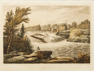 Item #33678 Baker's Falls No. 8 of the Hudson River Port Folio. John HILL, William Guy WALL,...