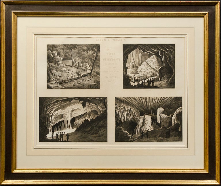 Item #33722 View's of Weyer's Cave. Edward BEYER.