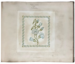 Froebel's Kindergarten "Gifts" Art Albums Collection, Including 28 Albums of Paper Beauty Forms, 1 Manuscript Lesson Book, 1 Milton Bradley Art Supply Catalog, 3 Books of Froebelian Educational Theory, and Froebel's Autobiography