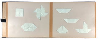 Froebel's Kindergarten "Gifts" Art Albums Collection, Including 28 Albums of Paper Beauty Forms, 1 Manuscript Lesson Book, 1 Milton Bradley Art Supply Catalog, 3 Books of Froebelian Educational Theory, and Froebel's Autobiography