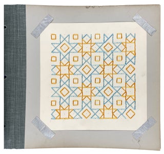 Froebel's Kindergarten "Gifts" Art Albums Collection, Including 28 Albums of Paper Beauty Forms, 1 Manuscript Lesson Book, 1 Milton Bradley Art Supply Catalog, 3 Books of Froebelian Educational Theory, and Froebel's Autobiography