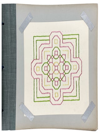 Froebel's Kindergarten "Gifts" Art Albums Collection, Including 28 Albums of Paper Beauty Forms, 1 Manuscript Lesson Book, 1 Milton Bradley Art Supply Catalog, 3 Books of Froebelian Educational Theory, and Froebel's Autobiography