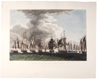 Item #34134 The Battle on Lake Erie. Fought Sept. 10th 1813 - First View. Thomas SULLY, Francis...