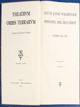 Lucas Jansz Waghenaer. Spieghel der Zeevaerdt. Leyden 1584-1585