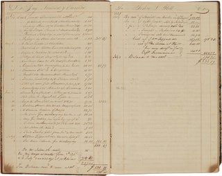 [Account Book of the Brigs "Nimrod" and "Jasper" under Captain John Hill, 1826-1833]