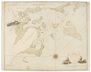 Item #34463 Chart of the Harbours of Salem, Marblehead, Beverly and Manchester from a Survey...
