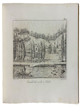 Voyage en Amerique, en Italie, en Sicile et en Egypte, pendant les annees 1816, 1817, 1818, et 1819. [With:] Recueil des Cartes et des Vues du Voyage en Amerique en Italie en Sicile et en Egypte fait pendant les annees 1816, 1817, 1818 et 1819