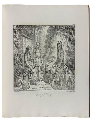 Voyage en Amerique, en Italie, en Sicile et en Egypte, pendant les annees 1816, 1817, 1818, et 1819. [With:] Recueil des Cartes et des Vues du Voyage en Amerique en Italie en Sicile et en Egypte fait pendant les annees 1816, 1817, 1818 et 1819