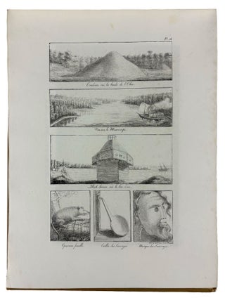 Voyage en Amerique, en Italie, en Sicile et en Egypte, pendant les annees 1816, 1817, 1818, et 1819. [With:] Recueil des Cartes et des Vues du Voyage en Amerique en Italie en Sicile et en Egypte fait pendant les annees 1816, 1817, 1818 et 1819