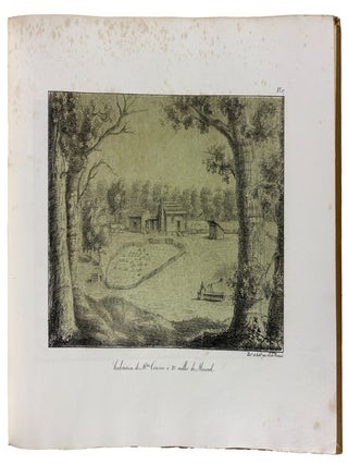 Voyage en Amerique, en Italie, en Sicile et en Egypte, pendant les annees 1816, 1817, 1818, et 1819. [With:] Recueil des Cartes et des Vues du Voyage en Amerique en Italie en Sicile et en Egypte fait pendant les annees 1816, 1817, 1818 et 1819