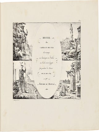 Voyage en Amerique, en Italie, en Sicile et en Egypte, pendant les annees 1816, 1817, 1818, et 1819. [With:] Recueil des Cartes et des Vues du Voyage en Amerique en Italie en Sicile et en Egypte fait pendant les annees 1816, 1817, 1818 et 1819