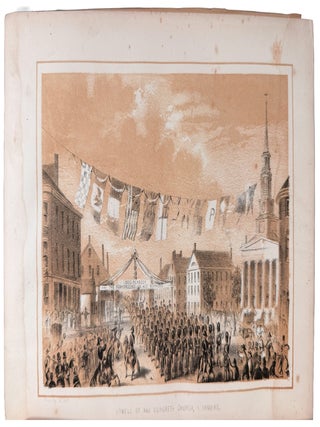 Proceedings at the Reception and Dinner in Honor of George Peabody, Esq., of London, by the citizens of the old town of Danvers, October 9, 1856. To which is appended an Historical Sketch of the Peabody Institute, with the exercises at the laying of the corner-stone and at the dedication
