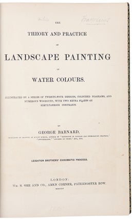 The Theory and Practice of Landscape Painting in Water Colours