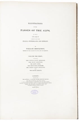 Illustrations of the Passes of the Alps