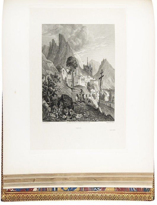 Item #35111 Illustrations of the Passes of the Alps. William BROCKEDON.