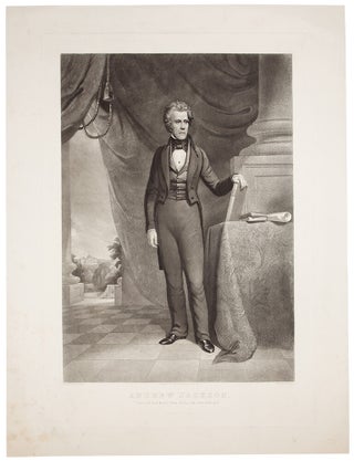Item #35622 Andrew Jackson. "The Union Must and Shall Be Preserved". John SARTAIN,...