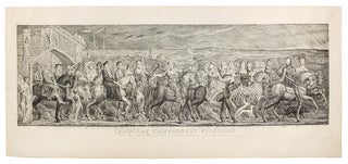 Item #35790 Chaucers Canterbury Pilgrims. Painted in Fresco by William Blake & by him Engraved &...