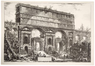Item #35871 The Porta Maggiore, Originally An Archway of the Aqua Claudia and the Anio Novus....