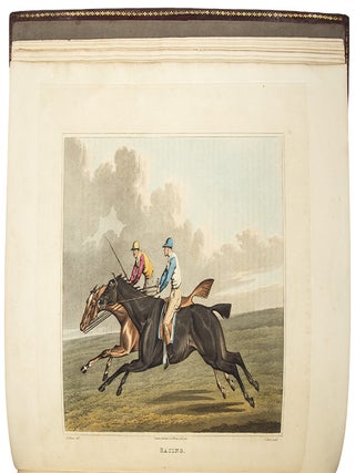 Item #35975 The National Sports of Great Britain ... with Descriptions in English and French ......