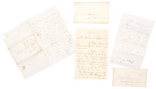 Item #36456 [Archive of three autograph letters signed from George Catlin to Captain William...