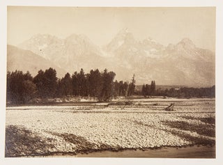 Item #36563 The Teton Range and Snake River. William Henry JACKSON