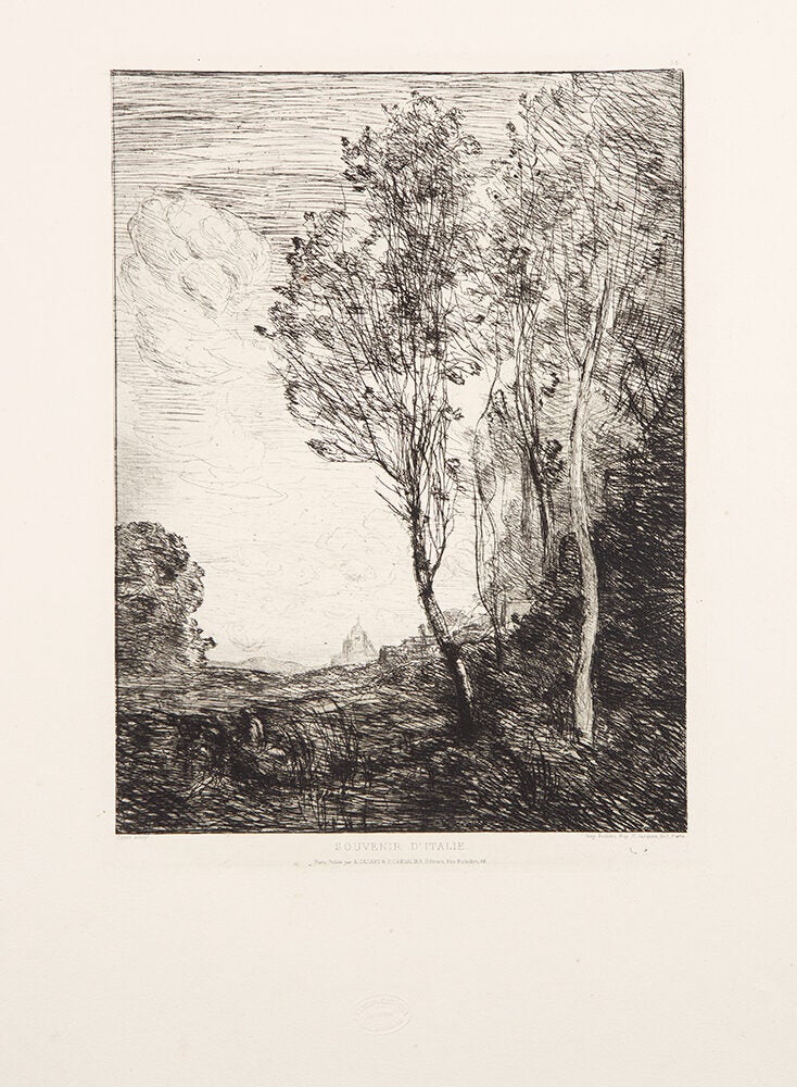 アート・デザイン・音楽 COROT Souvenirs et variations Souvenir d'Italia | Jean-Baptiste Camille COROT