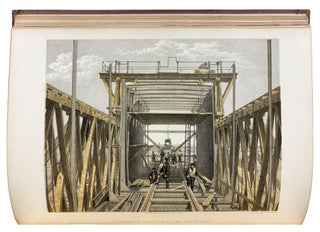 Construction of the Great Victoria Bridge in Canada by James Hodges Engineer to Messrs. Peto, Brassey, and Betts Contractors