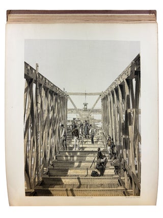 Construction of the Great Victoria Bridge in Canada by James Hodges Engineer to Messrs. Peto, Brassey, and Betts Contractors