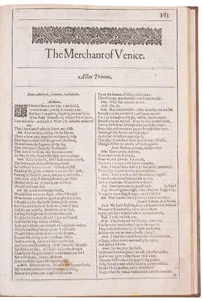 Item #37808 The Merchant of Venice. William SHAKESPEARE