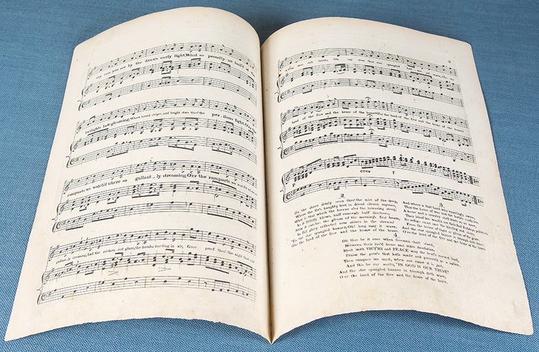 Item #37935 The Star Spangled Banner, Sung by Messrs. Darley & Nicholls, Composed by J. Hewitt. Francis Scott KEY.