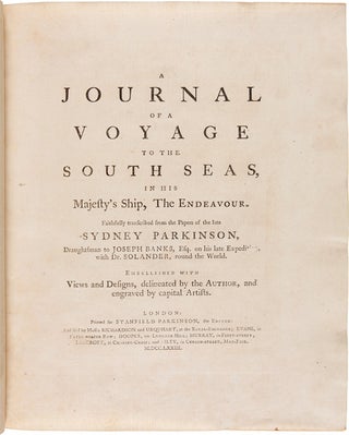 A Journal of a Voyage to the South Seas, in His Majesty's Ship the Endeavour