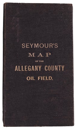 Map of the Allegany County Oil Field