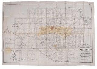 Item #38756 Map of the Allegany County Oil Field. J. A. SEYMOUR