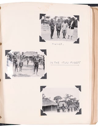 Archive of photographically-illustrated typescript memoirs of travels in Africa before, during, and after World War II