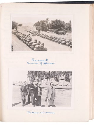 Archive of photographically-illustrated typescript memoirs of travels in Africa before, during, and after World War II