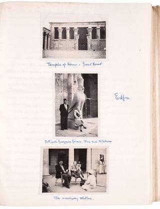 Item #38768 [Archive of photographically-illustrated typescript memoirs of travels in Africa...