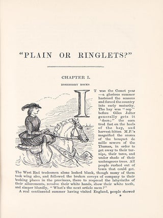 [Group of 6 uniformly-bound works, comprising:] Handley Cross; Hawbuck Grange; Ask Mamma; Mr. Sponge's Sporting Tour; Plain or Ringlets?; and Mr. Romford's Hounds